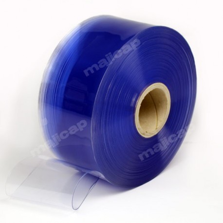 Lanière PVC souple transparente en rouleau format 122x1