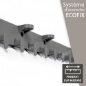 Système d'accroche "Ecofix" pour lanières PVC souple